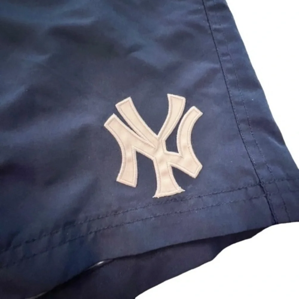 New York Yankees Shorts Mens Size 4XL MLB Genuine Merchandise Blue‎ Swim Trunks